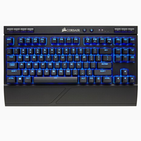 Corsair Mechanical Gaming Keyboard K63 Wireless - Blue LED - Cherry MX Red