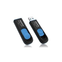 ADATA Flash Disk 32GB USB 3.0 Dash Drive UV128, černý/modrý (R: 40MB / W: 25MB)