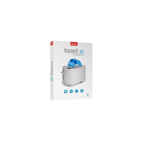 Roxio Toast Titanium 18 ML Mini Box, EN/DE/FR/ES/IT, Box