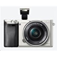 Sony ILCE-6000 Fotoaparát Alfa 6000 s bajonetem E + 16-50mm objektiv - Silver