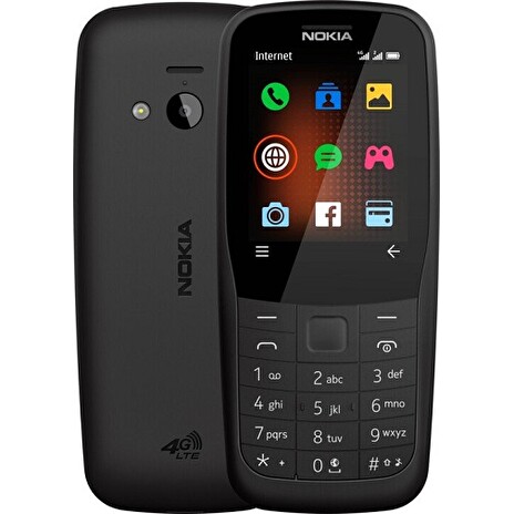 Nokia 220 DS 4G gsm tel. Black