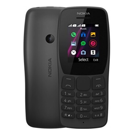 Nokia 110 DS gsm tel. Black