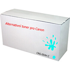 Toner CRG-054H C (CRG054) Premium kompatibilní pro Canon, azurový (2300 str.)
