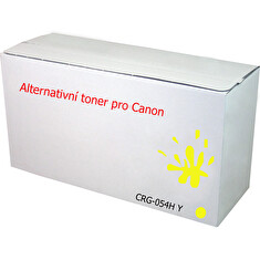 Toner CRG-054H Y (CRG054) Premium kompatibilní pro Canon, žlutý (2300 str.)