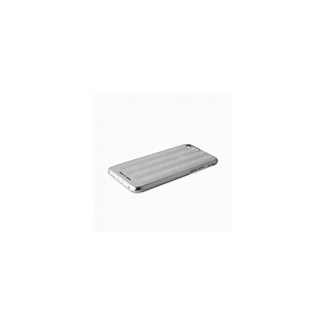 Puro zadní kryt CHEVRON pro iPhone 6, stříbrná