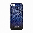Just Cavalli zadní kryt Leopard pro iPhone 5/5S/SE, modrá