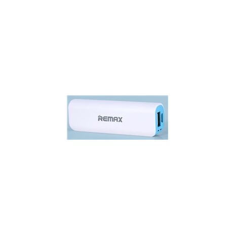 REMAX PowerBank 2600 mAh , lithium baterie, 1A, bílo-modrá barva