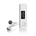 Transcend MP330 8GB MP3 přehrávač s FM rádiem, 1'' OLED displej 128x32, bílý