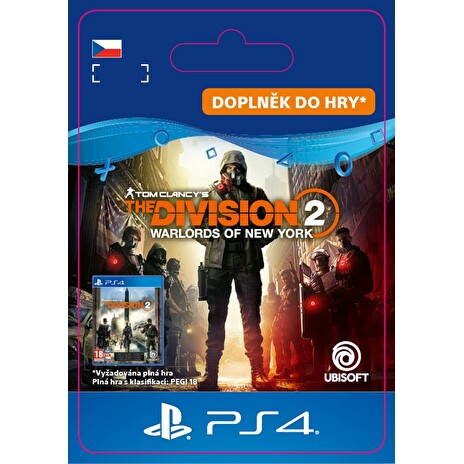 ESD CZ PS4 - The Division 2 - Warlords Of New York - Expansion