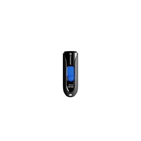 TRANSCEND USB Flash Disk JetFlash®790, 16GB, USB 3.1, Black/Blue (R/W 100/12 MB/s), bulk