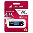 Transcend USB Flash Disk JetFlash®790, 16GB, USB 3.1, Black/Blue (R/W 100/12 MB/s), bulk