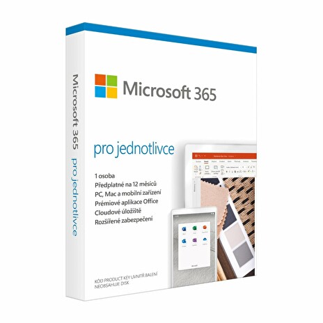 Microsoft 365 Personal P6 Mac/Win, 1rok, CZ