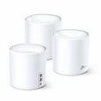 WiFi router TP-LINK Deco X60(3-pack) AX5400, WiFi 6, 2x GLAN, / 574Mbps 2,4GHz/ 2402Mbps 5GHz