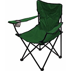 Židle Cattara BARI zelená kempingová skládací