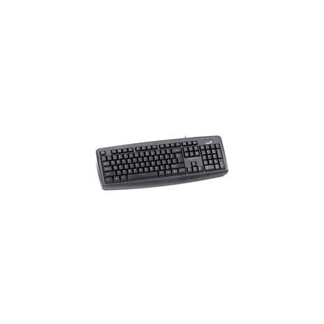 GENIUS klávesnice KB-110X/ Drátová/ USB/ černá/ CZ+SK layout
