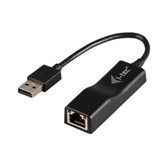 I-TEC USB 2.0 Fast Ethernet adaptér DVANCE (RJ45)/ LED indikace/ černý