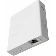 MikroTik GPEN21 Gigabit PoE injector, 2x Gbit LAN, SFP port, na zeď