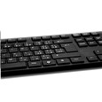 Hama klávesnice Casano/ drátová/ USB/ CZ + SK/ černý