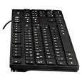 Hama klávesnice Casano/ drátová/ USB/ CZ + SK/ černý