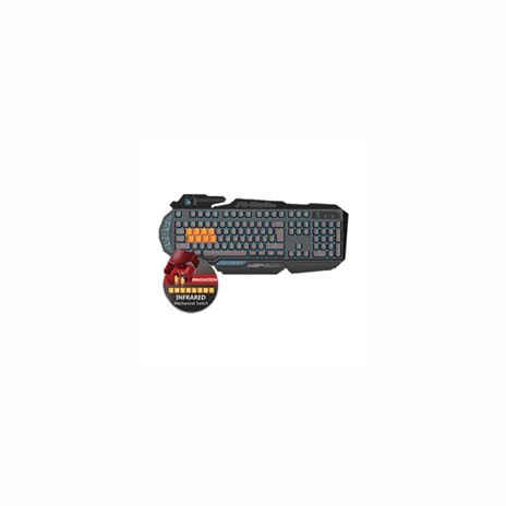 A4tech Bloody B318 podsvícená herní klávesnice, 8 mechanických infračervených kláves, USB, CZ
