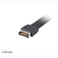 Akasa - USB 3.1 gen 2 Typ C PCI záslepka low profile