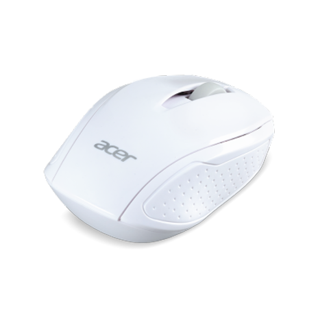 Acer myš bezdrátová G69 bílá - RF2.4G, 1600 dpi, 95x58x35 mm, 10m dosah, 2x AAA, Win/Chrome/Mac, (Retail Pack)