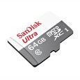 SanDisk MicroSDXC karta 64GB Ultra (80MB/s, Class 10 UHS-I, Android)