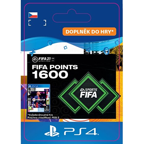 ESD CZ PS4 - FUT 21 – FIFA Points 1600