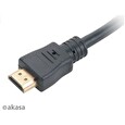 Akasa Kabel DVI-D na HDMI/ HDMI version 1.3/ zlacené konektory/ 2m