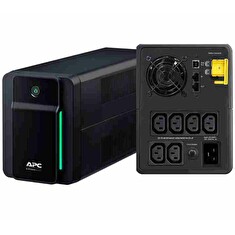 APC Back-UPS BXM 2200VA (1200W), AVR, USB, IEC zásuvky