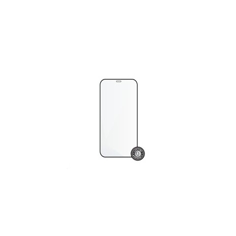 Screenshield ochrana displeje Tempered Glass pro APPLE iPhone 12 Pro 6.1", (full cover), černá