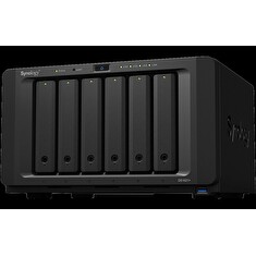 Synology DiskStation DS1621+, 6-bay NAS, CPU QC AMD Ryzen V1500B 64bit, RAM 4GB, 3x USB 3.0, 2x eSATA, 4x GLAN, 1x PCIe