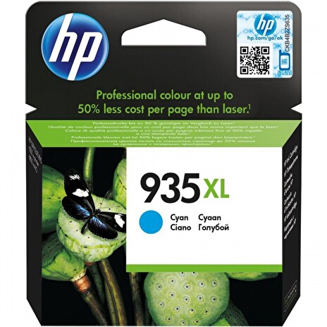 HP originální ink C2P24AE, HP 935XL, cyan - prošlá expirace (may2019)