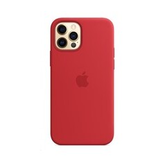 Apple iPhone 12/12 Pro Silicone Case with MagSafe - (PRODUCT) Red
