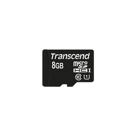 Transcend Paměťová karta Micro SDHC 8GB Class 10 UHS-I 300x (čtení až 45MB/s)