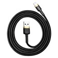 Baseus Cafule nabíjecí / datový kabel USB na Lightning 1,5A 2m, zlatá-černá