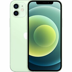 Apple iPhone 12 - Chytrý telefon - dual-SIM - 5G NR - 64 GB - 6.1" - 2532 x 1170 pixelů (460 ppi) - Super Retina XDR Display (12 MP přední kamera) - 2x zadní fotoaparát - zelená