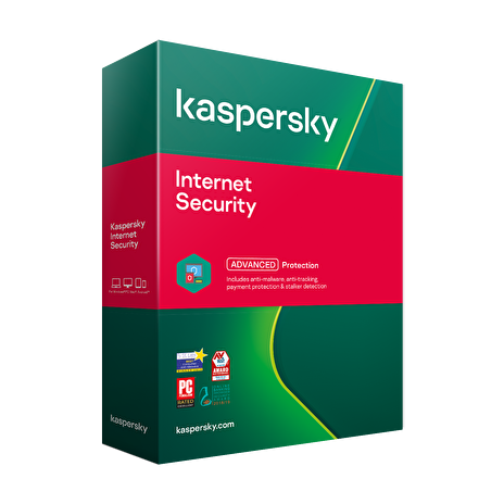 Kaspersky Internet Security 1x 1 rok Nová 2021 BOX