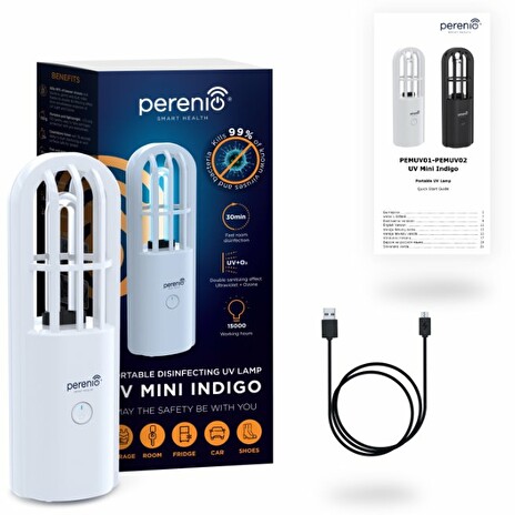 Perenio - UV Mini Indigo White