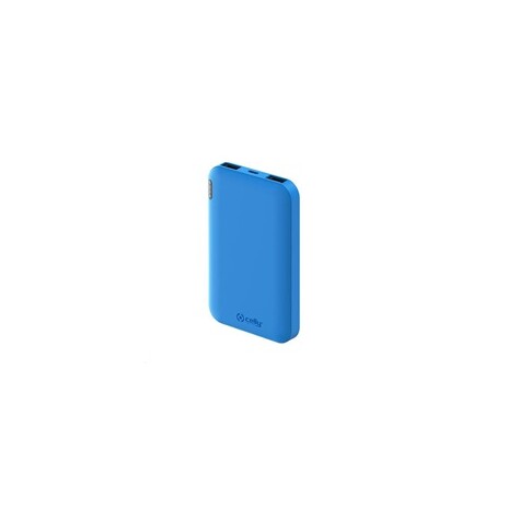 Celly powerbanka Energy, 5000 mAh, 2x USB, modrá