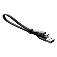 Baseus plochý nabíjecí / datový kabel USB-C Nimble Series 23cm šedá