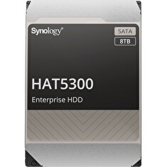 Synology HDD SATA 3.5” 8TB HAT5300-8T, 7200ot./min., cache 256MB, 5 let záruka