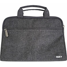 iGET iB10 TABLET BAG - Pouzdro na tablet 10,1 s poutky a uzávěrem na zip