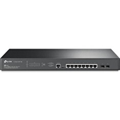 TP-Link TL-SG3210XHP-M2 JetStream 8-Port 2.5GBASE-T and 2-Port 10GE SFP+ L2+ Managed Switch with 8-Port PoE+, OMADA SDN