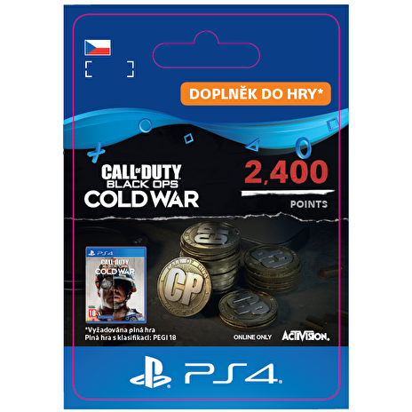 ESD CZ PS4 - 2,400 Call of Duty®: Black Ops Cold War Points