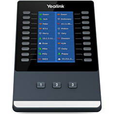Yealink EXP43, exp. modul s barevným LCD, 60 tl., k tel. T43U/T46U/T48U
