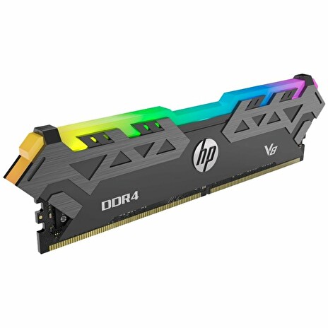 HP Gaming V8 8GB DDR4 3200 MHz / DIMM / CL16 / 1,35V / Heat Shield / RGB / Černá