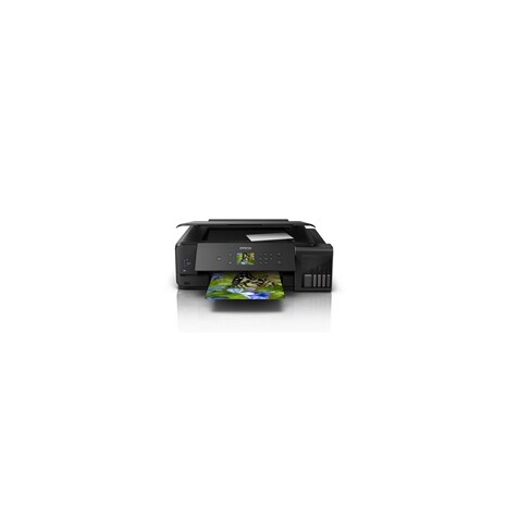 EPSON - poškozený obal - tiskárna ink EcoTank L7180, 3v1, A3, 28ppm, USB, Ethernet, Wi-Fi (Direct), LCD, Foto tisk.