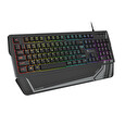 Genesis herní klávesnice RHOD 350/RGB/Drátová USB/CZ/SK layout/Černá