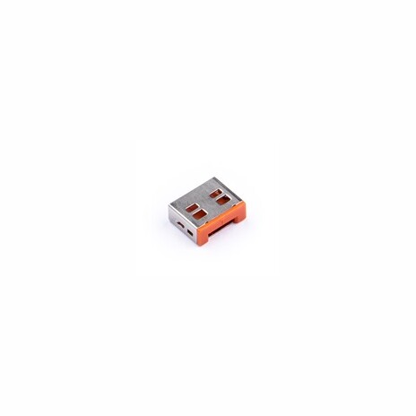 SMARTKEEPER Basic USB Port Lock 6 - 1x klíč + 6x záslepka, oranžová